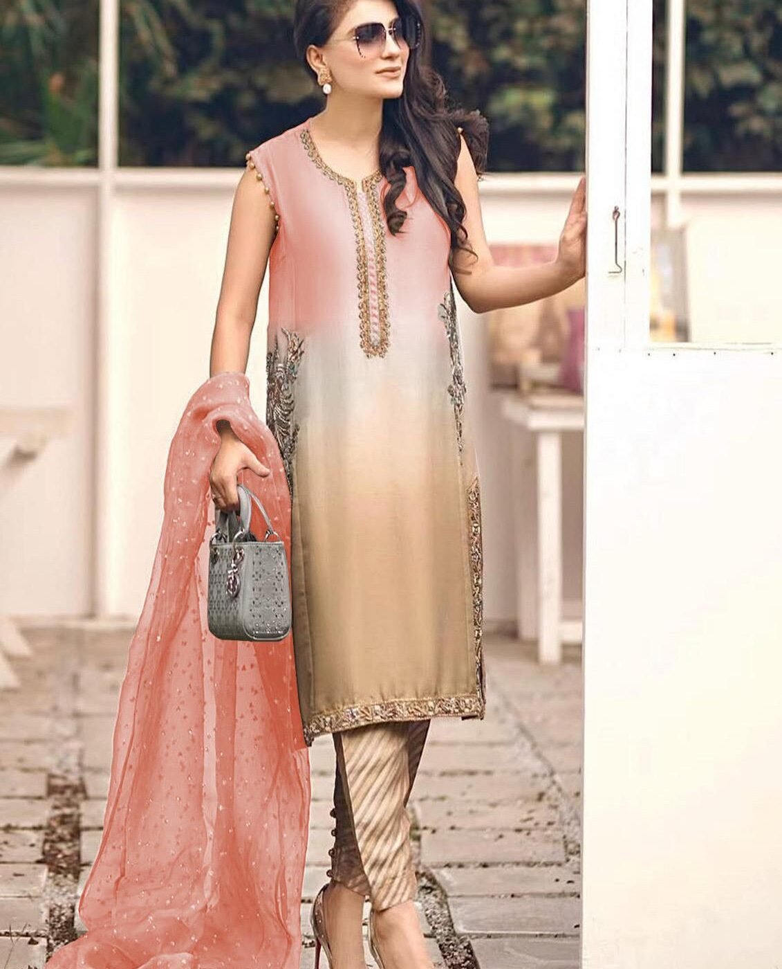 PURE CHARMUSE TIE&DIE SILK main image